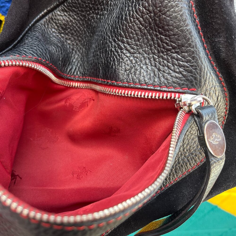 Tod's Micky Ferarri Handbag Leather Suede - Picture 6 of 12